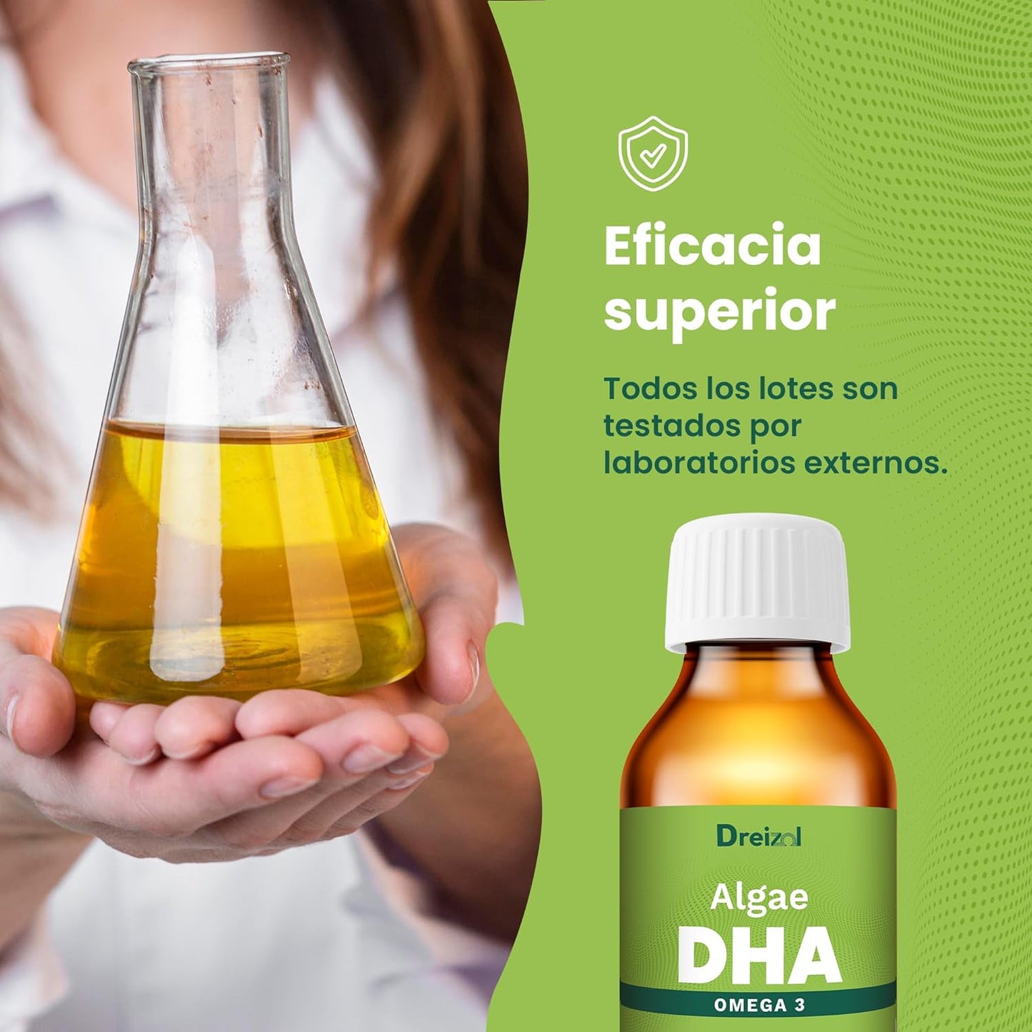 Algae DHA | Aceite Omega 3 Vegano de Alta Concentración