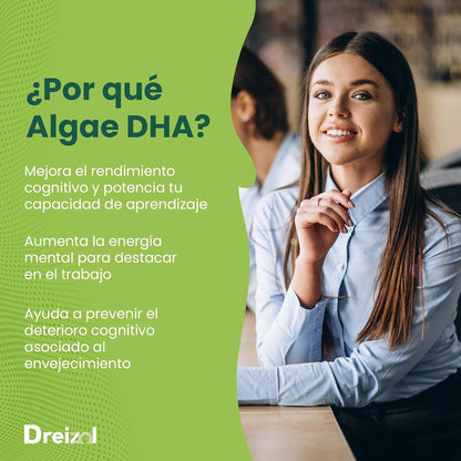 Algae DHA | Aceite Omega 3 Vegano de Alta Concentración