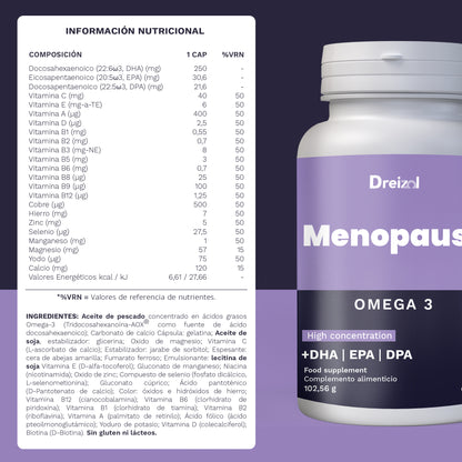 Menopuase 8 en 1 - 60 cápsulas